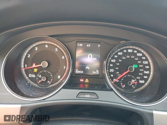 2021 Volkswagen Atlas SE with VIN 1V2WP2CA6MC526190, listed as a Copart auction lot 59361315 with 69,934 mi miles and Salvage title. Bid and sale history available at DreamBid. Image 9.