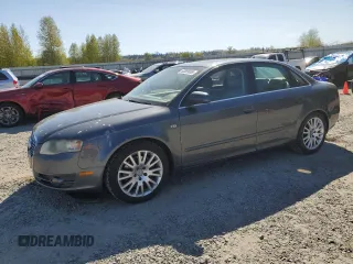 2006 Audi A4 2.0T with VIN WAUDF78E36A212965, listed as a Copart auction lot 53889695 with 172,432 mi miles and Salvage Title. Bid and sale history available at carsss.com. Image 1.