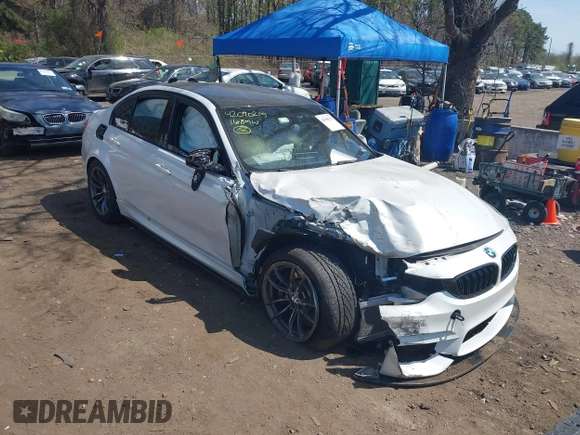 2016 BMW M3 with VIN WBS8M9C5XG5E68443, listed as a IAAI auction lot 42090215 with 52,121 mi miles and . Bid and sale history available at DreamBid. Image 1.