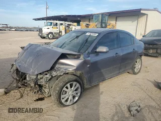 2007 Mazda Mazda3 i Sport with VIN JM1BK12F071762369, listed as a Copart auction lot 47038305 with 134,265 mi miles and Salvage Title. Bid and sale history available at carsss.com. Image 1.
