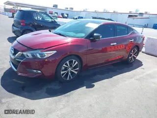 2017 Nissan Maxima SR with VIN 1N4AA6AP4HC456664, listed as a IAAI auction lot 42045759 with 51,264 mi miles. Bid and sale history available at carsss.com. Image 17.
