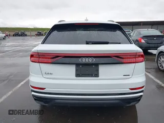 2020 Audi Q8 Premium Plus with VIN WA1EVAF1XLD001371, listed as a IAAI auction lot 41598033 with 39,744 mi miles and . Bid and sale history available at DreamBid. Image 17.