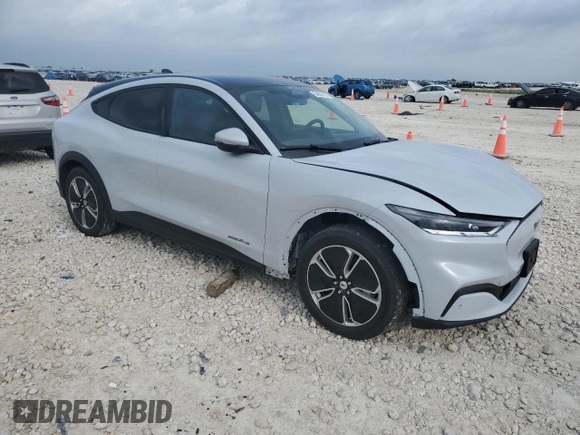 2021 Ford Mustang Mach-E Select with VIN 3FMTK1SS5MMA20190, listed as a Copart auction lot 54906125 with 32,483 mi miles and Salvage title. Bid and sale history available at DreamBid. Image 4.