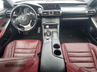 2015 Lexus IS 250 with VIN JTHBF1D25F5070127, listed as a Copart auction lot 54527055 with 144,586 mi miles and Salvage title. Bid and sale history available at DreamBid. Image 8.