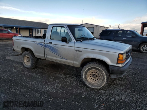 1992 Ford Ranger with VIN 1FTCR11T1NUB61720, listed as a Copart auction lot 85349724 with 9,493 mi miles and Clean Title. Bid and sale history available at DreamBid. Image 4.