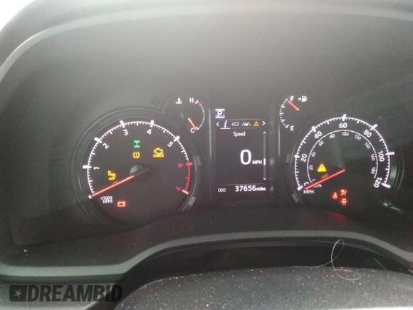 2023 Toyota 4Runner SR5 с VIN JTEMU5JRXP6121119, выставлен на аукционе Copart как лот 42687825 с пробегом 37 656 миль миль и Списание • Salvage title. История ставок и продаж доступна на DreamBid. Изображение 9.