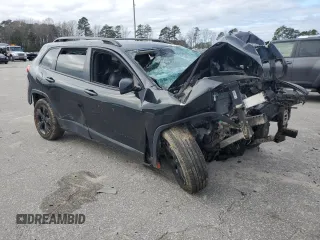 2016 Jeep Cherokee Limited with VIN 1C4PJLDS9GW355359, listed as a Copart auction lot 83617504 with 0 mi miles and Salvage Title. Bid and sale history available at carsss.com. Image 4.