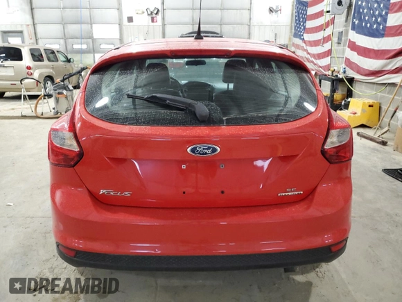 2014 Ford Focus SE with VIN 1FADP3K27EL150955, listed as a Copart auction lot 51216065 with 209,681 mi miles and Salvage Title. Bid and sale history available at carsss.com. Image 6.