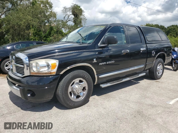 2006 Dodge Ram 2500 SLT with VIN 3D7KR28CX6G131407, listed as a Copart auction lot 74279604 with 0 mi miles and Non Repairable. Bid and sale history available at carsss.com. Image 1.