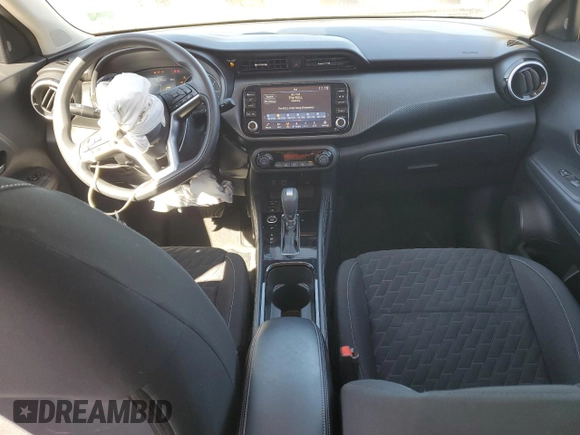 2022 Nissan Kicks SV with VIN 3N1CP5CV0NL497044, listed as a Copart auction lot 47895725 with 36,123 mi miles and Salvage Title. Bid and sale history available at carsss.com. Image 8.