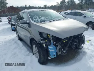 2019 Kia Sorento LX with VIN 5XYPGDA34KG553063, listed as a IAAI auction lot 41483547 with 89,441 mi miles. Bid and sale history available at carsss.com. Image 14.