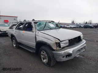 1999 Toyota 4Runner SR5 with VIN JT3HN86R7X0245224, listed as a IAAI auction lot 41307262 with 1 mi miles. Bid and sale history available at carsss.com. Image 1.