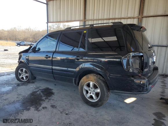 2007 Honda Pilot EX-L with VIN 5FNYF28587B031666, listed as a Copart auction lot 48123895 with 0 mi miles and Salvage Title. Bid and sale history available at carsss.com. Image 2.