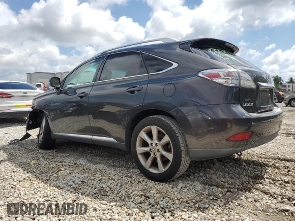 2010 Lexus RX 350 z VIN 2T2ZK1BAXAC024600, wystawiony jako Copart lot #54147135 z przebiegiem 132 795 mil mil oraz Szkoda całkowita • Salvage title. Historia ofert i sprzedaży dostępna na DreamBid. Obrazek 2.