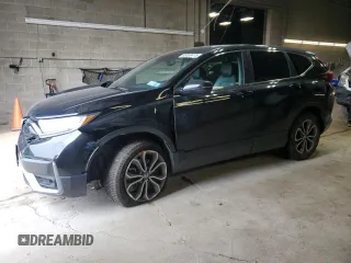 2021 Honda CR-V EX-L z VIN 2HKRW2H87MH680581, wystawiony jako Copart lot #55050415 z przebiegiem Nie podano mil oraz Szkoda całkowita • Salvage title. Historia ofert i sprzedaży dostępna na DreamBid. Obrazek 1.