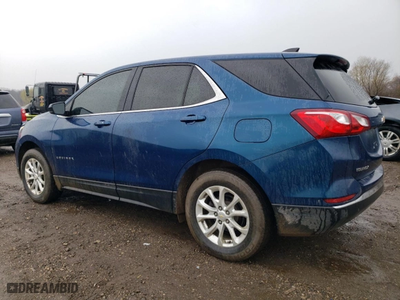2020 Chevrolet Equinox LT with VIN 2GNAXTEV9L6173718, listed as a Copart auction lot 50828805 with 88,720 mi miles and Salvage Title. Bid and sale history available at carsss.com. Image 2.