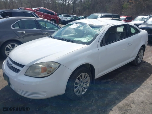 2010 Chevrolet Cobalt LS with VIN 1G1AB1F5XA7212851, listed as a IAAI auction lot 41821446 with 121,801 mi miles. Bid and sale history available at carsss.com. Image 17.