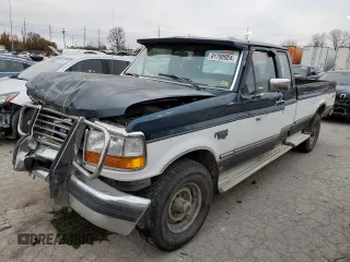 1995 Ford F-250 with VIN 1FTHX26F7SKB48479, listed as a Copart auction lot 81750924 with 309,245 mi miles and Salvage Title. Bid and sale history available at carsss.com. Image 1.