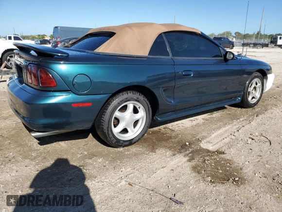 1996 Ford Mustang GT with VIN 1FALP45X1TF161258, listed as a Copart auction lot 49719705 with 219,897 mi miles and Clean Title. Bid and sale history available at carsss.com. Image 3.