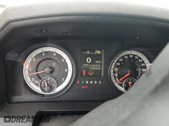 2013 Ram 1500 Express z VIN 1C6RR7FTXDS573982, wystawiony jako Copart lot #56377175 z przebiegiem 123 042 mil mil oraz Szkoda całkowita • Salvage title. Historia ofert i sprzedaży dostępna na DreamBid. Obrazek 9.