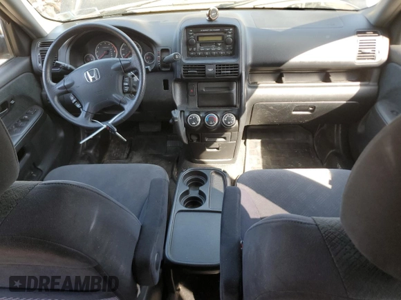 2006 Honda CR-V EX with VIN JHLRD788X6C040711, listed as a Copart auction lot 53256865 with 89,911 mi miles and Salvage Title. Bid and sale history available at carsss.com. Image 8.