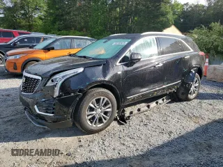 2022 Cadillac XT5 AWD Premium Luxury with VIN 1GYKNDRS8NZ114427, listed as a Copart auction lot 53703975 with 16,841 mi miles and Salvage title. Bid and sale history available at DreamBid. Image 1.