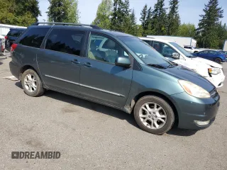 2004 Toyota Sienna XLE with VIN 5TDBA22C24S002697, listed as a Copart auction lot 54633065 with 241,447 mi miles and Clean Title. Bid and sale history available at carsss.com. Image 4.