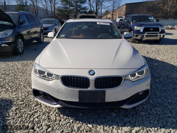 2016 BMW 4 Series 428i xDrive with VIN WBA4C9C51GG140934, listed as a Copart auction lot 48115565 with 72,004 mi miles and Salvage Title. Bid and sale history available at carsss.com. Image 5.
