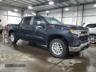 2024 Chevrolet Silverado 1500 LT with VIN 1GCUDDE8XRZ111594, listed as a Copart auction lot 50415335 with 17,998 mi miles and Salvage Title. Bid and sale history available at carsss.com. Image 4.