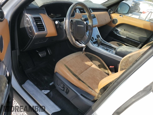 2018 Land Rover Range Rover Sport with VIN SALWR2RE0JA192874, listed as a Copart auction lot 50208775 with Not Provided miles and Salvage Title. Bid and sale history available at carsss.com. Image 8.