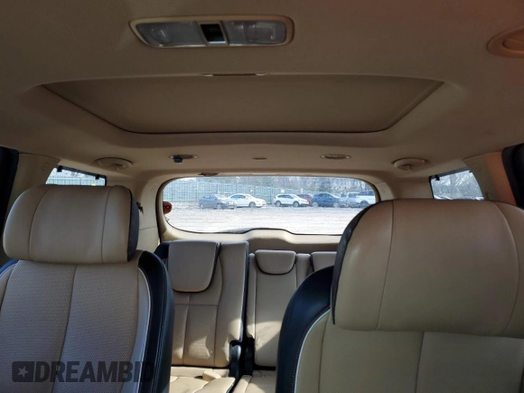 2015 Kia Sedona SX-L with VIN KNDME5C18F6032334, listed as a Copart auction lot 46107985 with 246,339 mi miles and Clean Title. Bid and sale history available at DreamBid. Image 10.