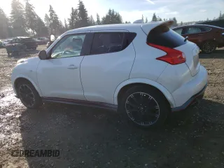 2014 Nissan Juke S with VIN JN8AF5MVXET365088, listed as a Copart auction lot 47157485 with Not Provided miles and Salvage Title. Bid and sale history available at carsss.com. Image 2.