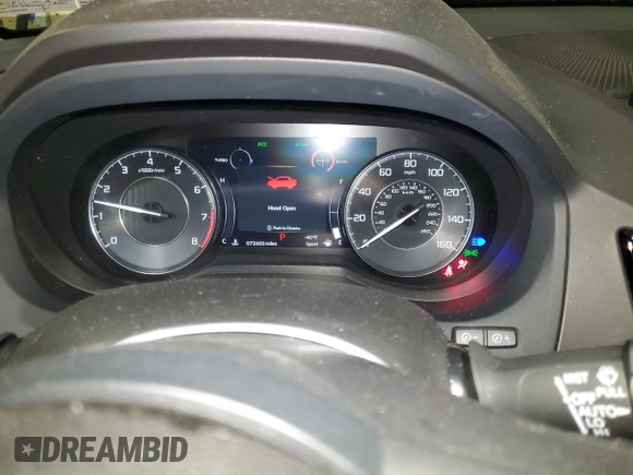 2021 Acura RDX Advance with VIN 5J8TC2H7XML013894, listed as a Copart auction lot 59023885 with 72,603 mi miles and Salvage title. Bid and sale history available at DreamBid. Image 9.