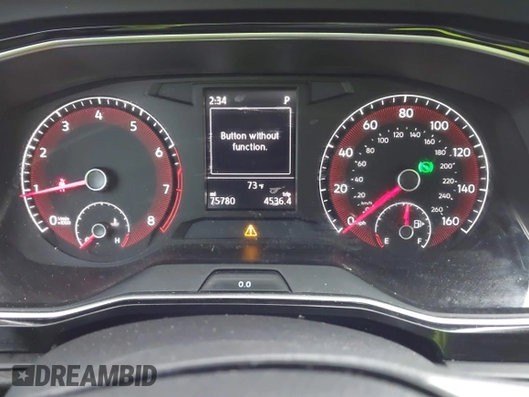 2020 Volkswagen Jetta S z VIN 3VWCB7BU0LM054526, wystawiony jako IAAI lot #42102027 z przebiegiem 75 780 mil mil oraz . Historia ofert i sprzedaży dostępna na DreamBid. Obrazek 7.