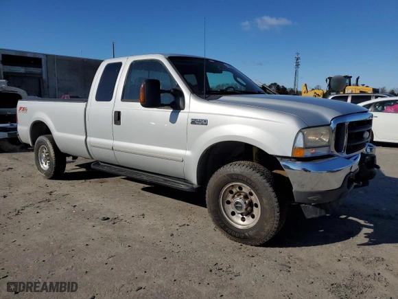 2003 Ford Super Duty F-250 XL with VIN 1FTNX21L03EB97474, listed as a Copart auction lot 45468865 with 126,812 mi miles and Salvage Title. Bid and sale history available at carsss.com. Image 4.