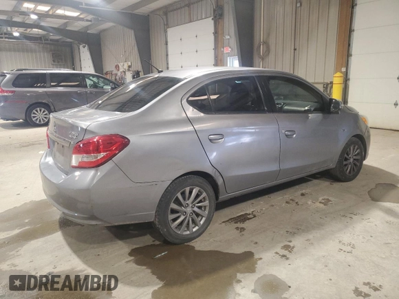 2017 Mitsubishi Mirage SE with VIN ML32F4FJ0HHF20197, listed as a Copart auction lot 53806815 with 125,063 mi miles and Clean title. Bid and sale history available at DreamBid. Image 3.