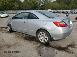 2011 Honda Civic Cpe LX with VIN 2HGFG1B64BH511627, listed as a Copart auction lot 72590674 with 196,634 mi miles and Salvage Title. Bid and sale history available at carsss.com. Image 2.