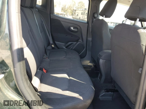 2021 Jeep Renegade Jeepster z VIN ZACNJCAB6MPM34019, wystawiony jako Copart lot #47381335 z przebiegiem 56 987 mil mil oraz Szkoda całkowita • Salvage title. Historia ofert i sprzedaży dostępna na DreamBid. Obrazek 12.