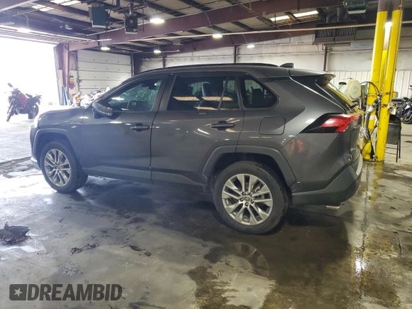 2022 Toyota RAV4 XLE Premium with VIN 2T3C1RFV3NC189846, listed as a Copart auction lot 81810294 with 55,408 mi miles and Salvage title. Bid and sale history available at DreamBid. Image 2.