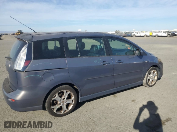 2009 Mazda 5 Sport with VIN JM1CR29L290348021, listed as a Copart auction lot 75912434 with 84,022 mi miles and Salvage title. Bid and sale history available at DreamBid. Image 3.