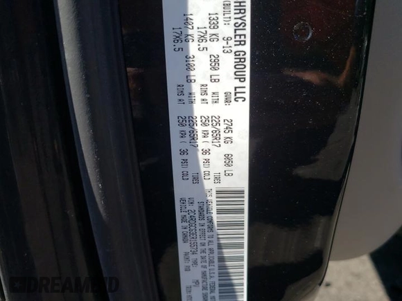 2014 Dodge Grand Caravan SXT z VIN 2C4RDGCG3ER155734, wystawiony jako Copart lot #86000724 z przebiegiem 175 681 mil mil oraz Szkoda całkowita • Salvage title. Historia ofert i sprzedaży dostępna na DreamBid. Obrazek 14.