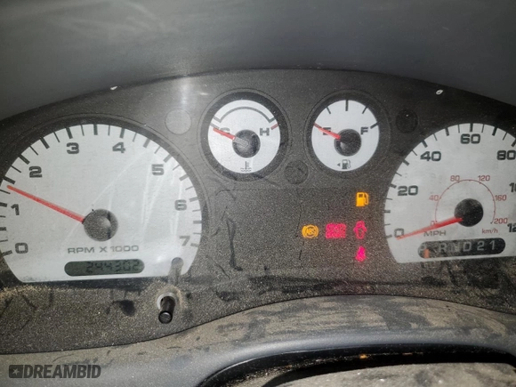 2005 Ford Ranger XLT with VIN 1FTZR45E45PA17732, listed as a Copart auction lot 53724905 with 244,302 mi miles and Clean Title. Bid and sale history available at carsss.com. Image 9.