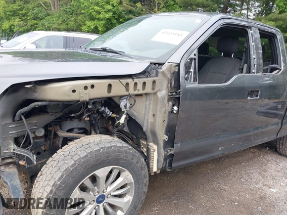 2018 Ford F-150 XL with VIN 1FTEX1EP6JFC61600, listed as a IAAI auction lot 42423185 with 161,991 mi miles and . Bid and sale history available at DreamBid. Image 18.
