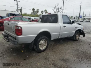 2002 Ford Ranger XL with VIN 1FTYR10D52PB08464, listed as a Copart auction lot 42003765 with 194,489 mi miles and Salvage Title. Bid and sale history available at carsss.com. Image 3.