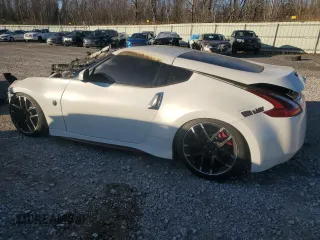 2018 Nissan 370Z Sport with VIN JN1AZ4EH7JM572504, listed as a Copart auction lot 79664944 with Not Provided miles and Salvage Title. Bid and sale history available at DreamBid. Image 2.