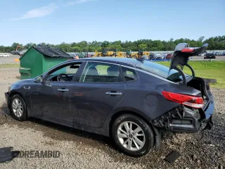 2017 Kia Optima LX with VIN 5XXGT4L37HG175925, listed as a Copart auction lot 61882943 with 104,305 mi miles and Salvage Title. Bid and sale history available at carsss.com. Image 2.