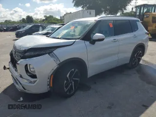 2022 Mitsubishi Outlander SEL z VIN JA4J3VA8XNZ016653, wystawiony jako Copart lot #56691695 z przebiegiem 51 645 mil mil oraz Szkoda całkowita • Salvage title. Historia ofert i sprzedaży dostępna na DreamBid. Obrazek 1.
