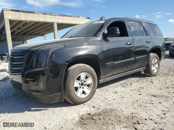 2016 Cadillac Escalade Platinum with VIN 1GYS4DKJ2GR264606, listed as a Copart auction lot 42569275 with 106,757 mi miles and Salvage Title. Bid and sale history available at carsss.com. Image 1.