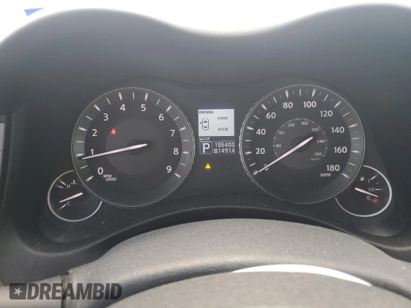 2011 Infiniti M37 with VIN JN1BY1AP7BM324886, listed as a Copart auction lot 63787144 with 186,400 mi miles and Salvage Title. Bid and sale history available at carsss.com. Image 9.