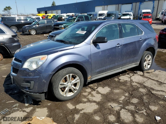 2013 Chevrolet Equinox LS with VIN 2GNFLCEK3D6200047, listed as a Copart auction lot 52923955 with 185,330 mi miles and Clean Title. Bid and sale history available at carsss.com. Image 1.